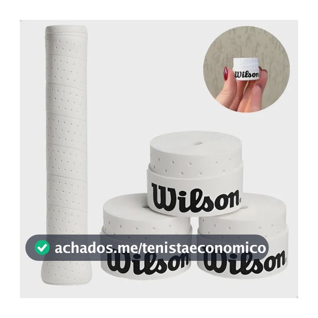 Kit 3 Un Overgrip Perfurado Para Raquete Beach Env Imediato