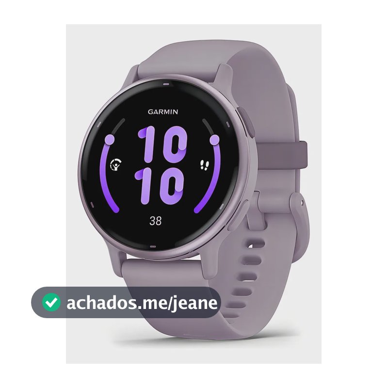 Relógio Garmin Vivoactive 5 Orquídea Com Gps