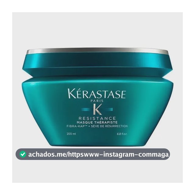 Máscara de Reconstrução Profunda para Cabelos Danificados, Força e Elasticidade Résistance Thérapiste Kérastase 200ml