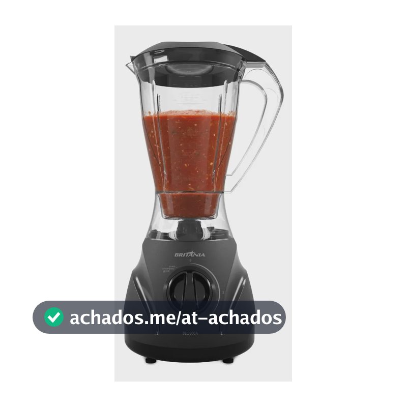 Liquidificador Britânia 600w Blq900a Preto