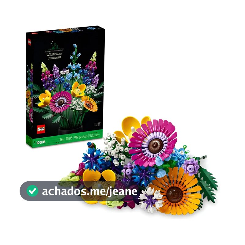 Lego Buquê Flores Silvestres (939 Peças)
