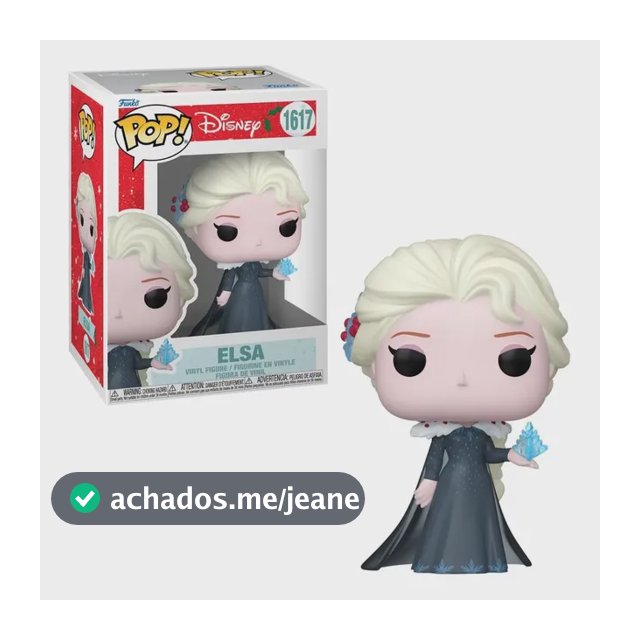 Boneco Funko Pop! Disney Princesas De Natal - Elsa
