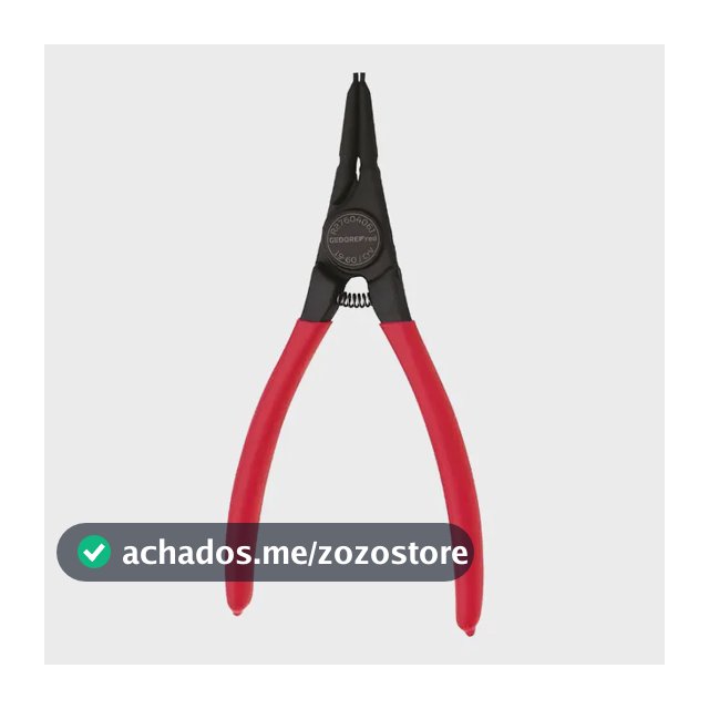 Alicate Para Anéis Externos Gedore Red Bico Reto 7