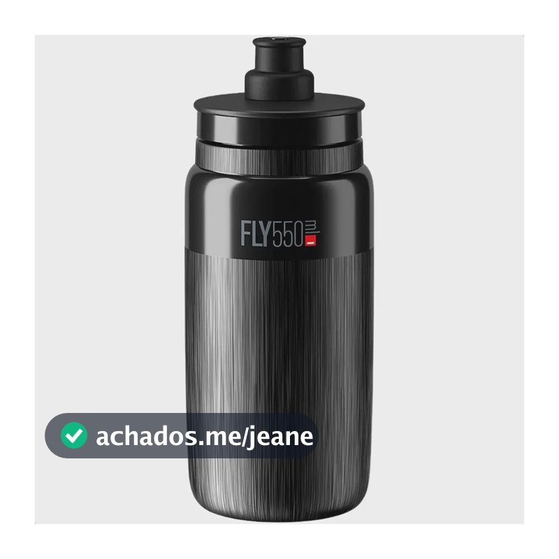 Elite Fly Tex garrafa caramanhola bike elite fly tex 550ml preto