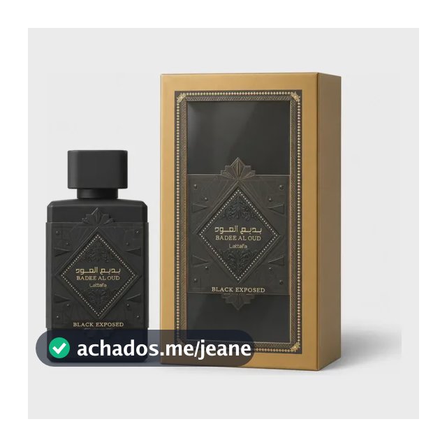 Badee Al Oud Black Exposed  Lattafa | Eau De Parfum | 100ml