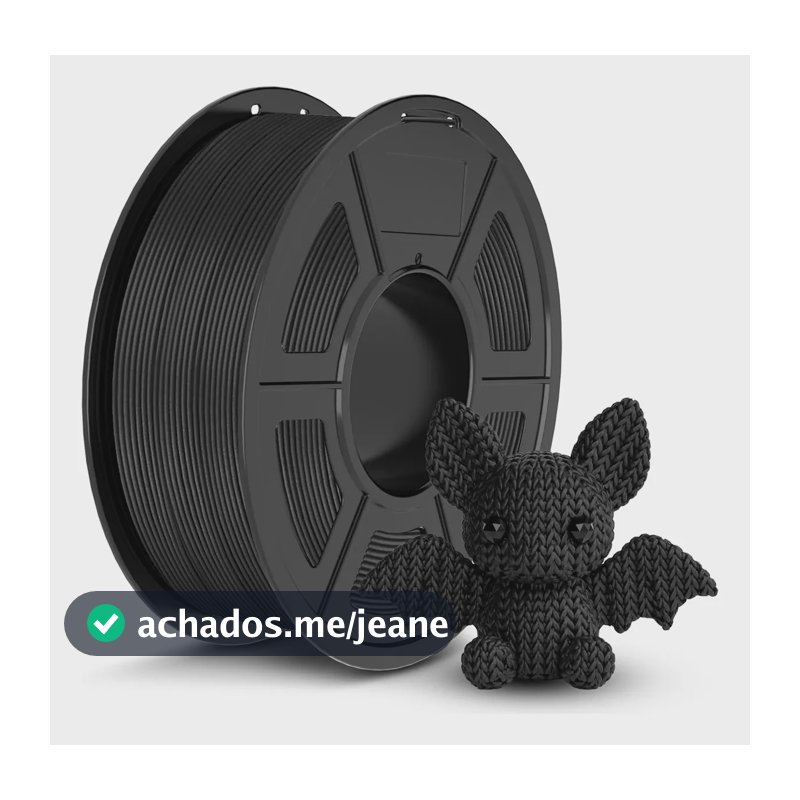 Petg Filamento De Impressora 3d Petg 1,75mm 1kg Preto