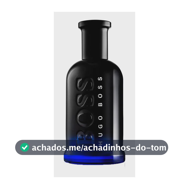 Perfume Hugo Boss Bottled Night Masculino Eau De Toilette 100Ml