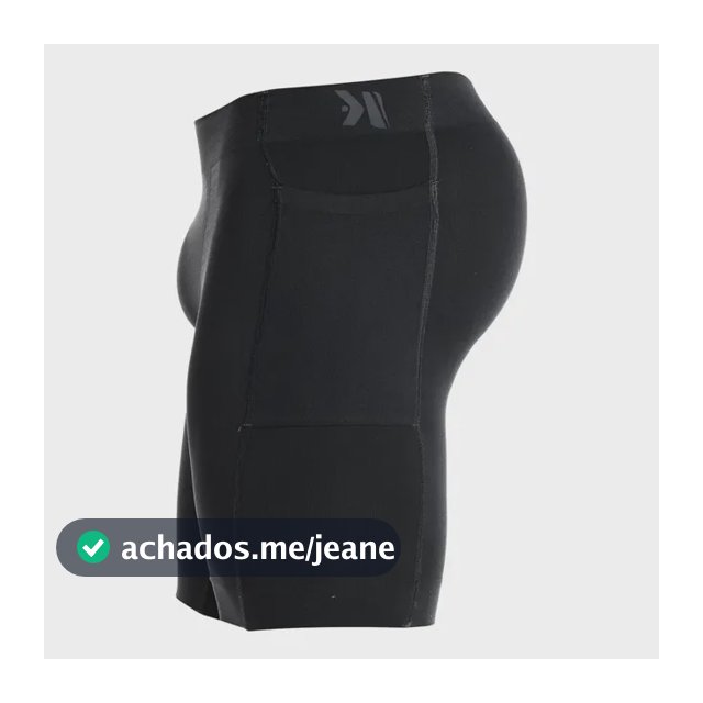 Bermuda Térmica Masculina Esportiva Corrida Com Bolso