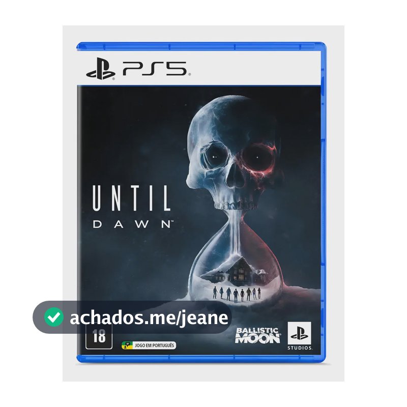 Jogo Until Dawn Ps5 Sony