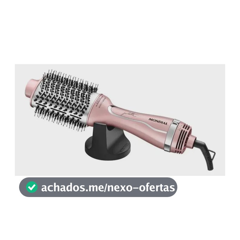 Escova Secadora By Juliette ES-JU-01 3 em 1 1300W Mondial Bivolt