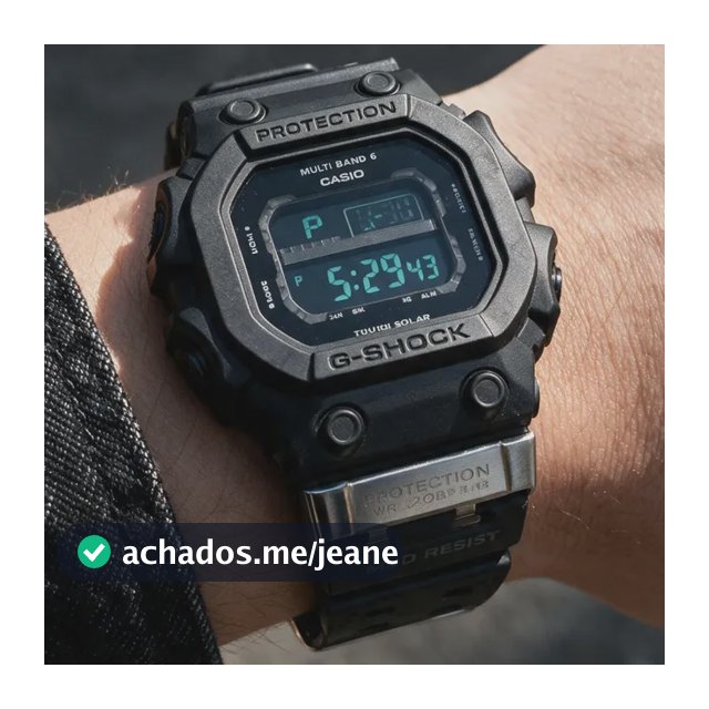 Relógio Casio Masculino  G-shock Gx 566 Robusto Esportivo Preto