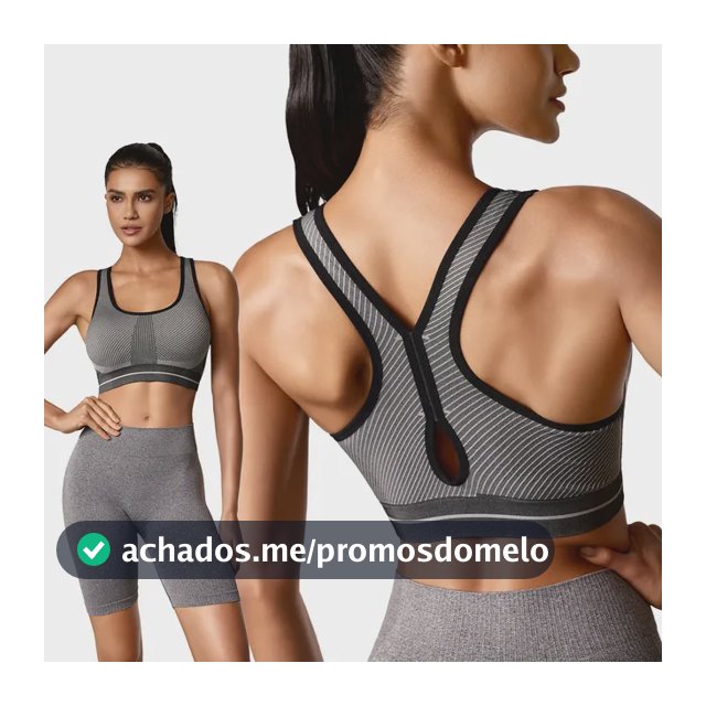 Kit 2 Top De Academia Feminina Forte Apoio Bojo Removíveis