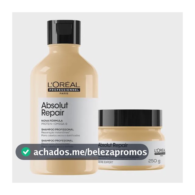 Kit L'oréal Professionnel Absolut Repair Shampoo + Mask