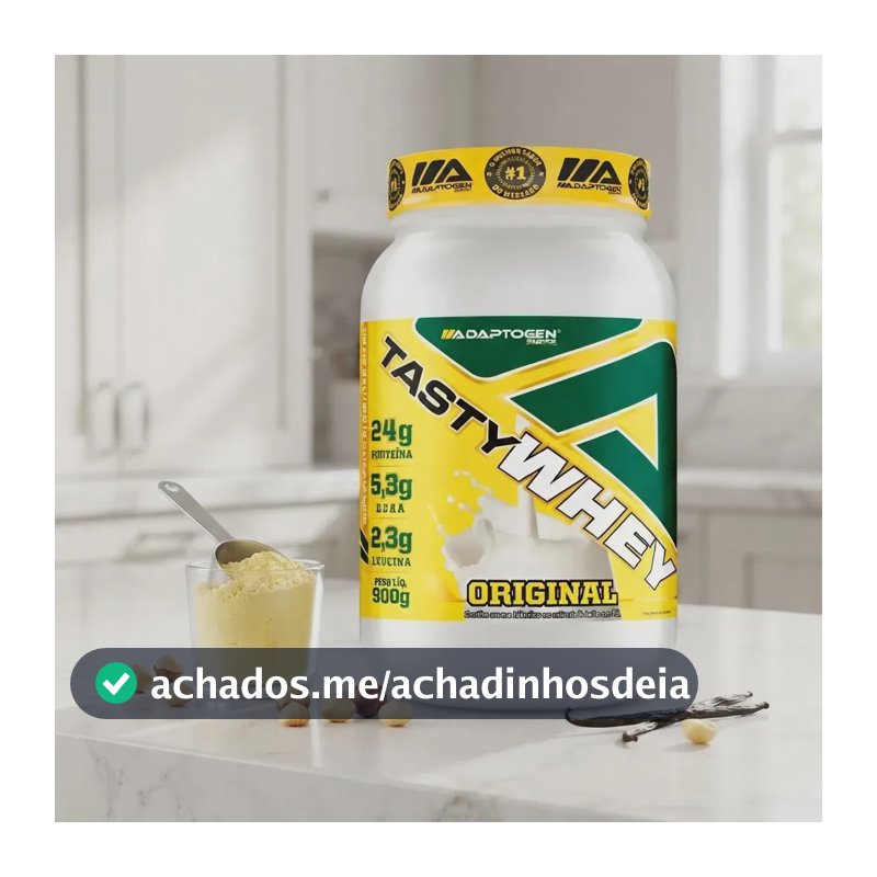 Whey protein Adaptogen Science Tasty Gourmet 3w em pó Sem sabor x 900g