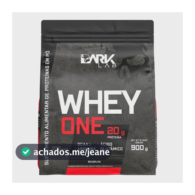 Proteína Dark Lab Premium One Whey Protein em pó sabor Baunilha x 900g