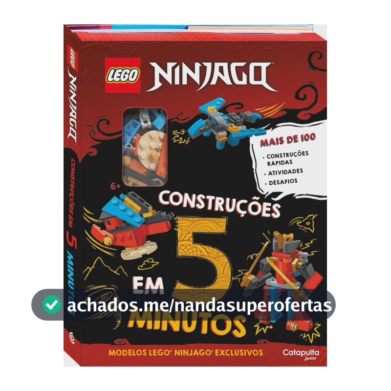Lego Ninjago - Construções em 5 minutos - Catapulta Editores LTDA. - Capa Dura