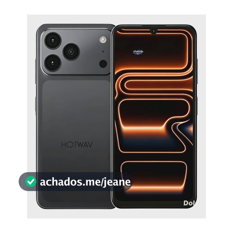 Cappa  Uranyx Hotwav A17 Pro Max 128 Gb Memoria 12 Gb Ram Preto Lisa