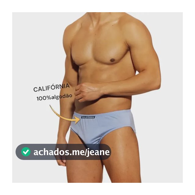 Kit 6 Cuecas Adulto Slip - Promoção Dia Dos Pais!!!