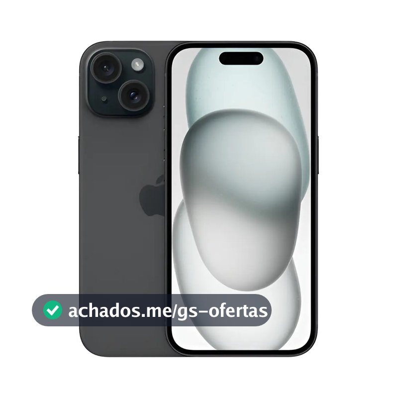 Apple iPhone 15 (256 GB) - Preto