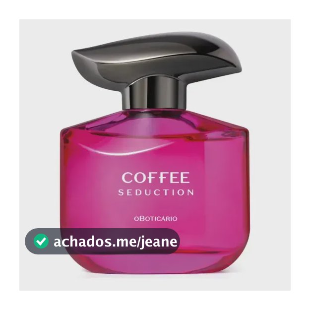 Coffee Woman Seduction 100ml O Boticário (nova Embalagem)
