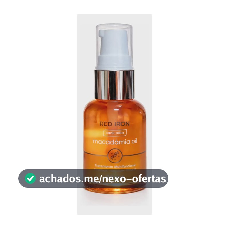Red Iron Reparador Oil Macadâmia 30ml