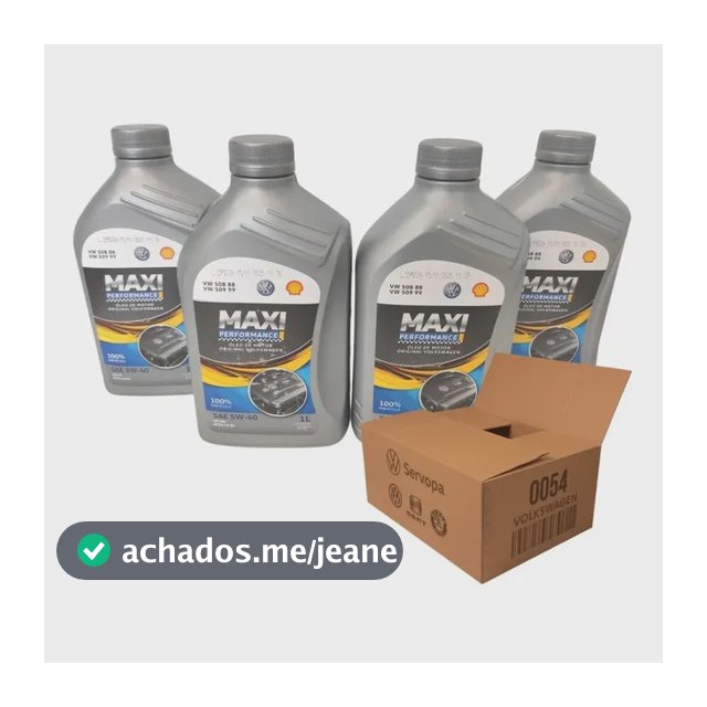 Kit Revisão 5w40 508/88 Maxi Performance 4 Litros