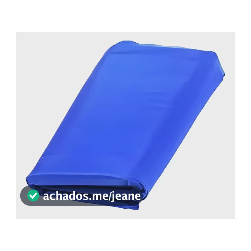 Tapete Gelado Para Cachorros Tamanho 50x65 Unidade Azul Liso
