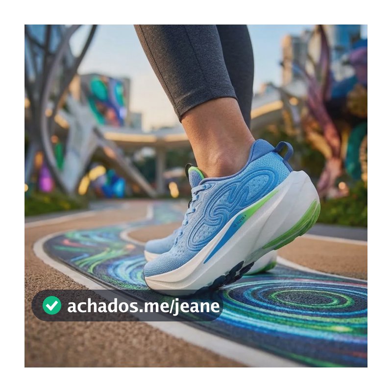 Tênis Feminino Olympikus Nuvem Original Academia E Corrida Azul-claro 37 Br