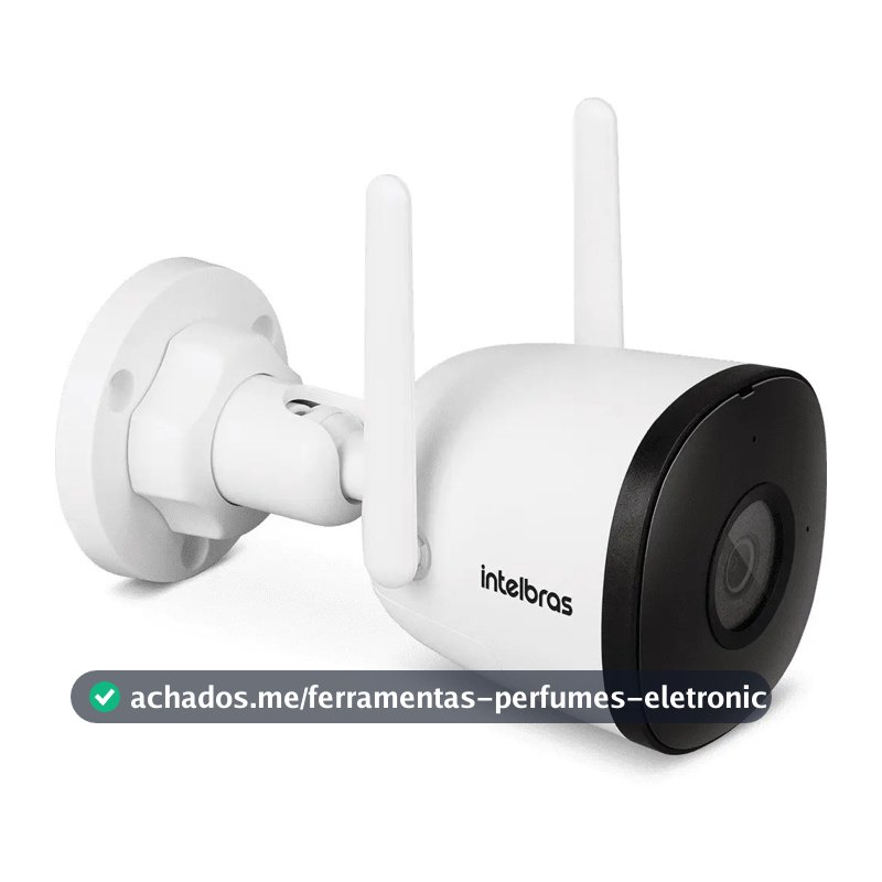 Câmera Inteligente Intelbras iM5SC con Wi-Fi Full HD color Branca