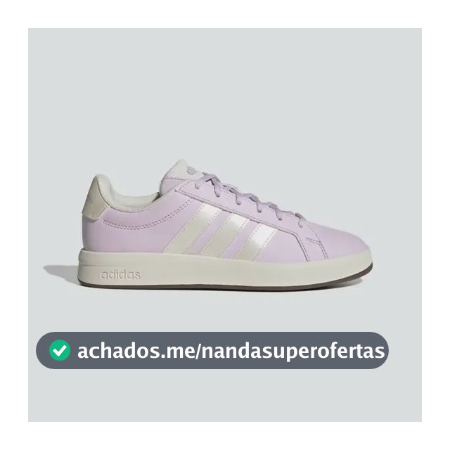 Tênis Feminino Grand Court Base 3.0 adidas Icelav/owhite/gum5 Liso 34 Br
