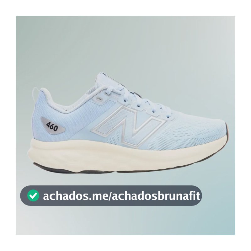 Tenis De Corrida New Balance Feminino 460 V4 Alto Conforto Azul Claro/prata 37 Br