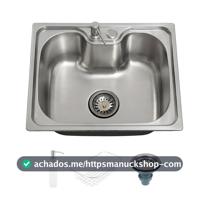 Cuba Gourmet para Cozinha Aço Inox 201 50x40cm Nawa Prata - Pingoo.casa