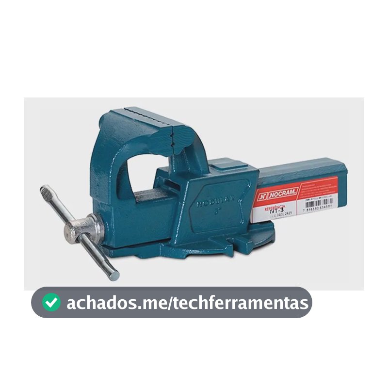 Morsa Torno Bancada Profissional Fixo Número 3 Nt-3 Marcon