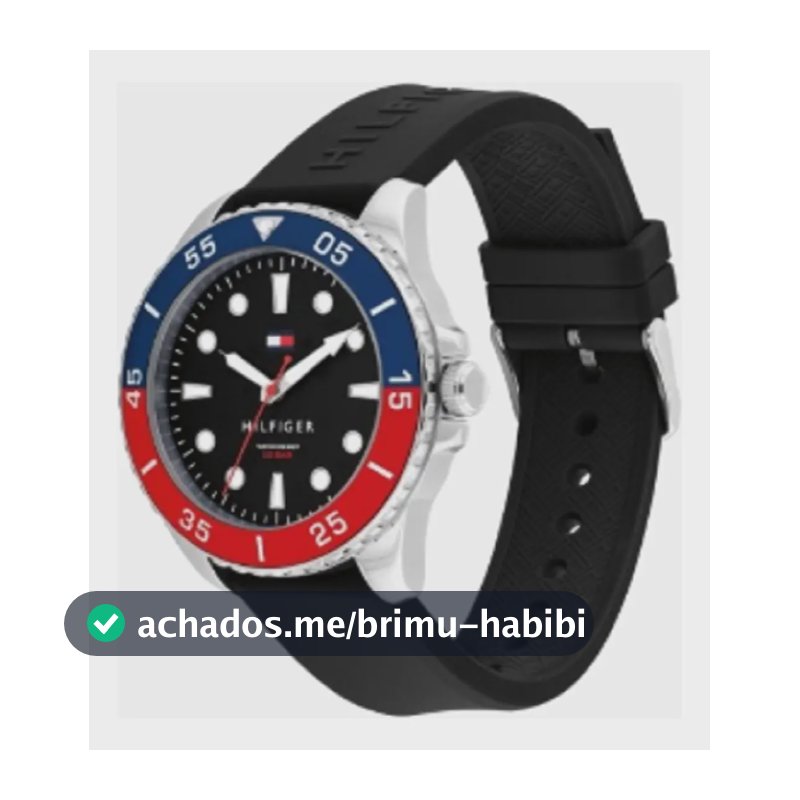 Relógio masculino Tommy Hilfiger Oceanic 1792201 preto