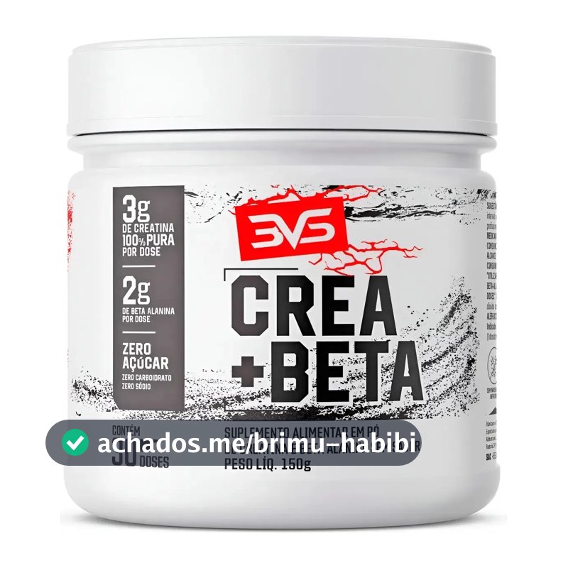 Creatina + Beta Alanina - Fórmula Avançada Para Treinos De Alta Intensidade com Zero Carboidrato - 150g