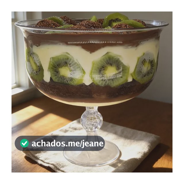 Taça Da Felicidade 1.250 L Sobremesa Gourmet Transparente