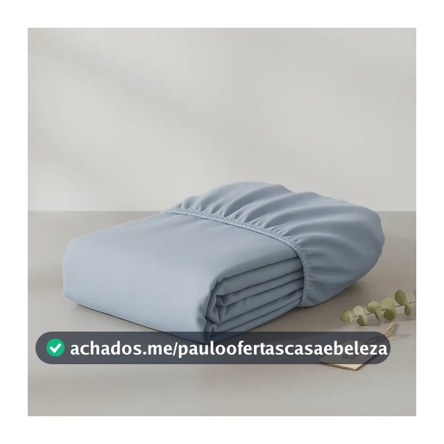 Lençol Avulso Casal Queen Com Elástico 600 Fios 100% Algodão