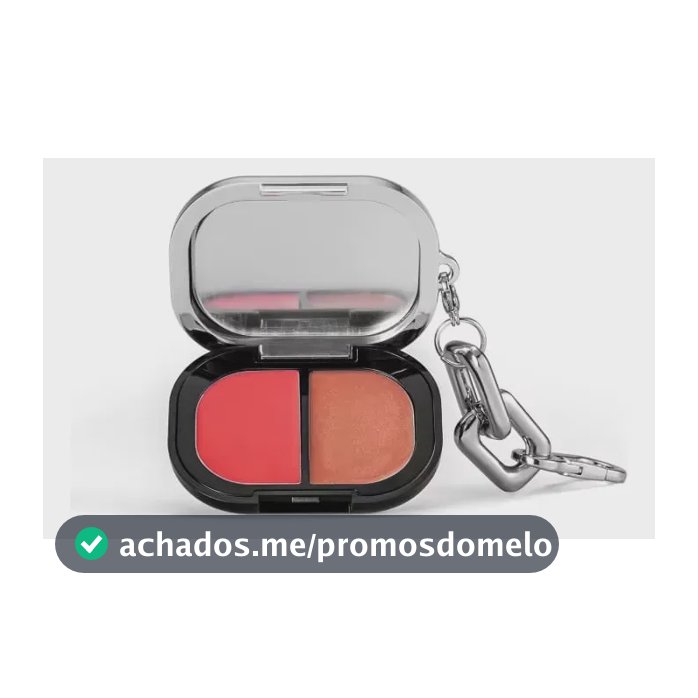 Paleta Multifuncional Make B. Rose Fusion de O Boticário com 2 Sombras