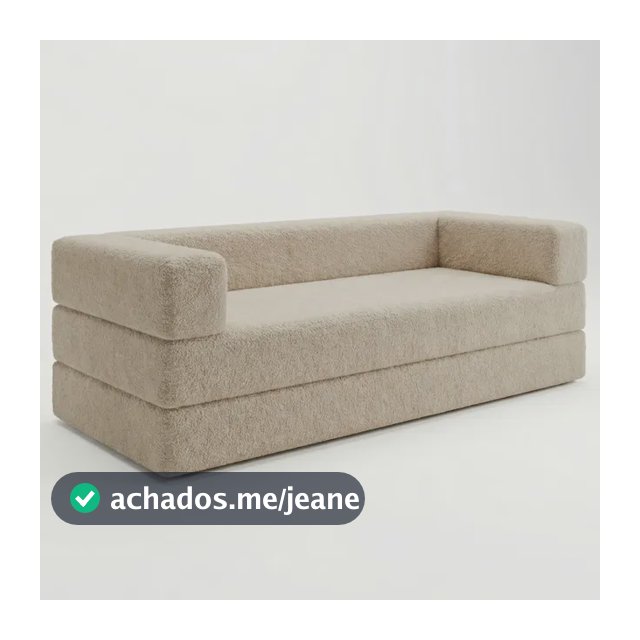 Sofá Cama Casal 3 Lugares Retrátil Moderno Reclinável Boucle