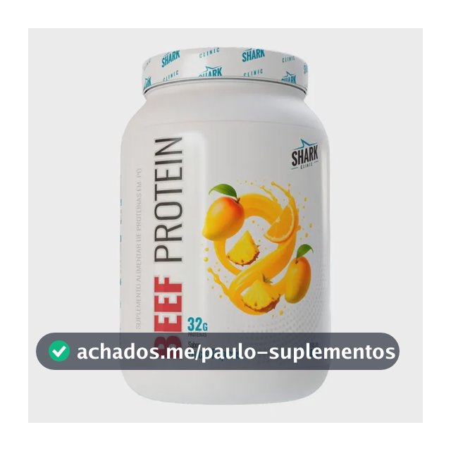 Beef Protein Frutas Tropicais 900g - Shark Pro Frutas Tropicais