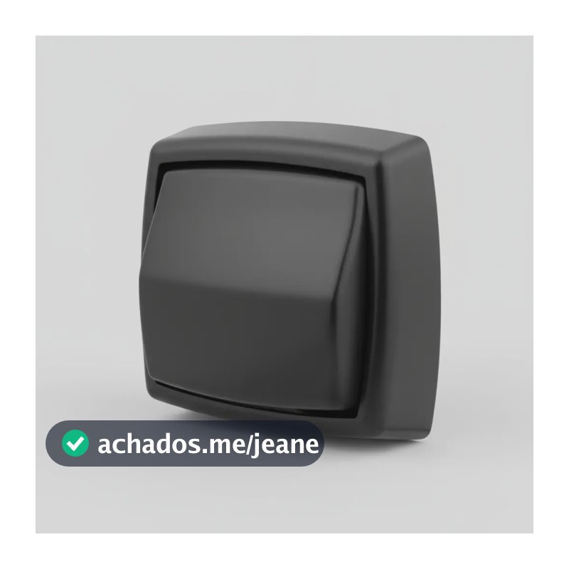 Acabamento Para Válvula Descarga Deca Hydra Max Abs Preto