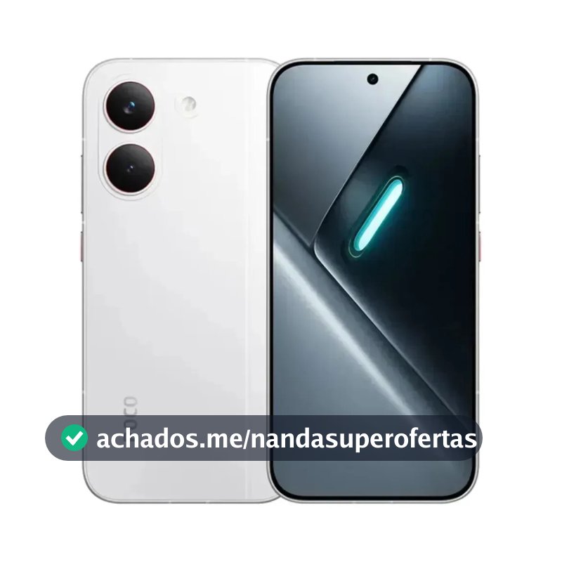 Celular Xiaomi Poco X8 Pro 8gb Ram 512gb Rom Dual Sim 6.59 Amoled Dimensity 8500 Ultra White