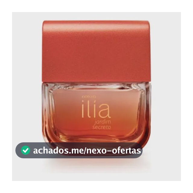 Ilía Jardim Secreto Natura Deo Parfum Feminino Original 50ml