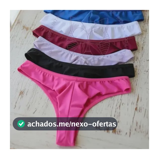 Kit 12 Calcinhas Fio Duplo Fio Dental Calcinha Adulto Todos G