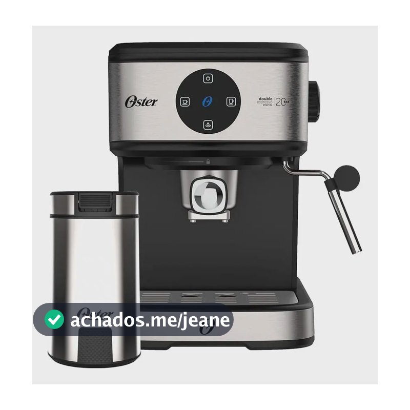 Espresso Oster - Cafeteira Double E Moedor De Café