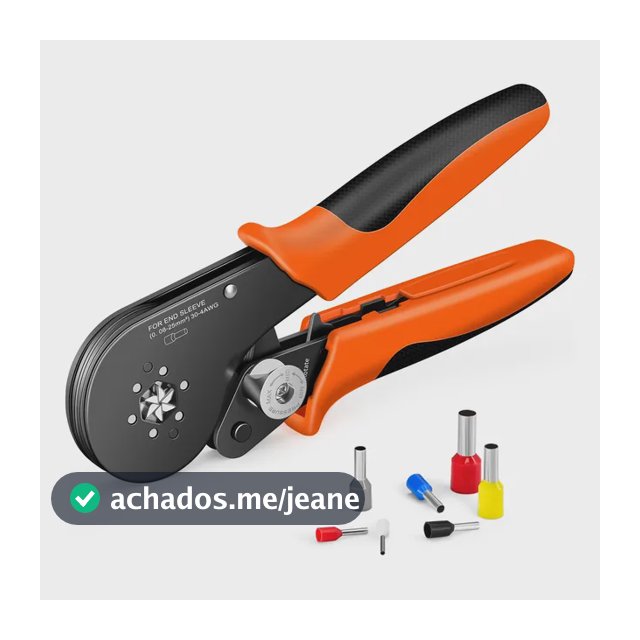 Alicate Crimpador Hexagonal Sjc8 25-6 Terminais