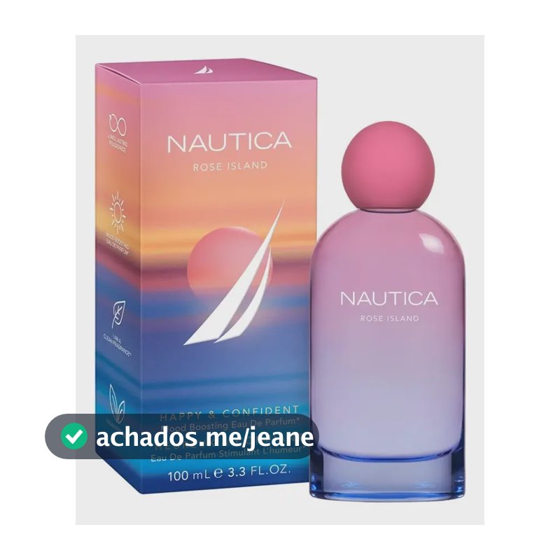 Perfume Nautica Rose Island Feminino Eau De Parfum Spray 100ml