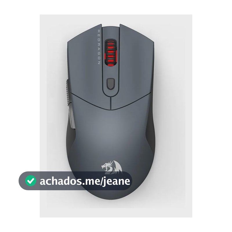 Mouse Gamer Sem Fio Redragon St4r Pro 26000 Dpi Preto
