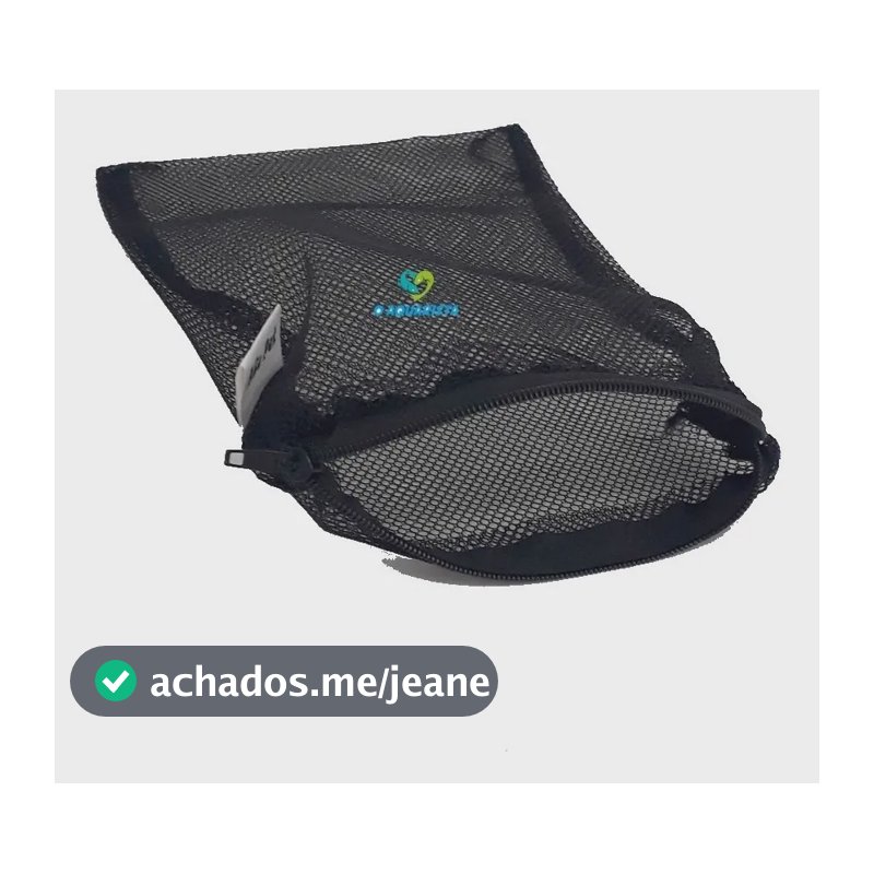 Bolsa Para Midias Filtrantes De Aquarios 15x20 Cm 3 Peças