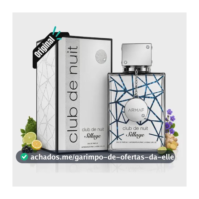 Perfume Árabe Armaf Club De Nuit Sillage Edp 105ml Masculino